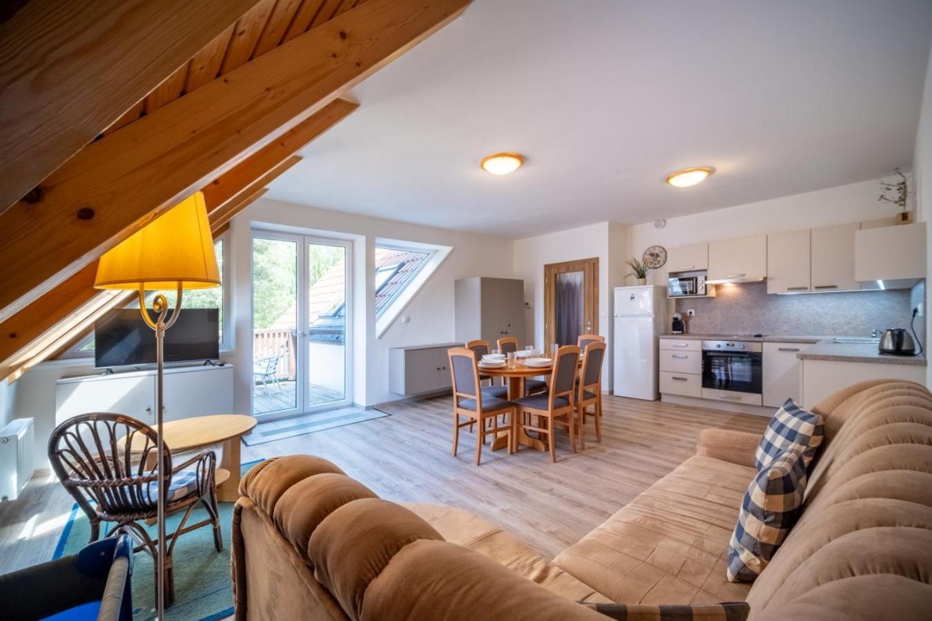 Apartment Riviera 510-22 Lipno Home 伏尔塔瓦河畔利普诺 外观 照片